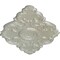 Ekena Millwork Piedmont Ceiling Medallion, Hand-Painted Flash Copper, 37"W x 26"H x 1 3/8"P CM37X26PEFCS - alternate 4